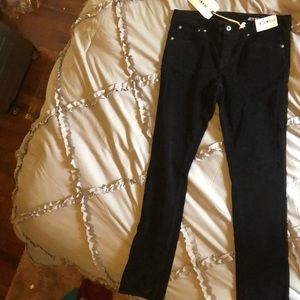 Jack Willis black corduroys